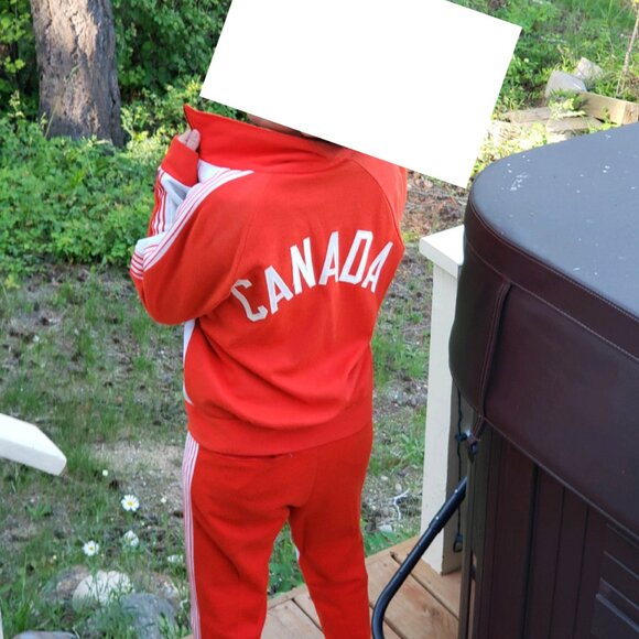 Vintage White Stag Speed Team Canada Track Suit Jacket - Picture 3 of 4